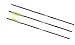 Martin Archery Blackhawk Jet Arrows W/Vanes Size 4000, 6.3 gpi