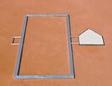BATTERS'S BOX TEMPLATE 3' X 6' LITTLE LEAGUE
