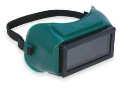 Westward 1UYG2 Welding Goggles, Fixed Front, 2x4.25 In