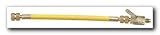 FJC 12 Hose and R12 Manual Shut Off Valve Yellow
