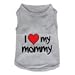 Parisian Pet Pet Clothes i Love My Mommy dog T-shirt-xxl Extra Extra Large