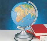 Globe Pewter Finished Base 3-Stage Touch Control 8 Inch