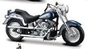 1:18 Scale Maisto Harley Davidson 1998 Flstf Fat Boy Diecast Motorcycle Model