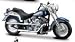 1:18 Scale Maisto Harley Davidson 1998 Flstf Fat Boy Diecast Motorcycle Model