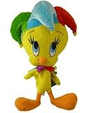 Looney Tunes Clown Tweety Stuffed Plush Toy