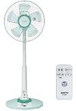 SANYO 「天使の5枚羽根」 リビング扇風機 (アクアグリーン) EF-30SR(G)