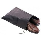 Travel Shoe Bag - Set of 3 (Black) (12 L x 15 W)