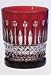 KING LOUIS RUBY DOUBLE OLD FASHIONED GLASS
