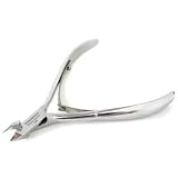 Tweezerman Chrome Plated Cuticle Nipper - 1/2 Jaw