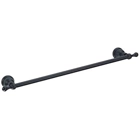 Danze D443411BS Opulence 18-Inch Towel Bar, Black Satin by Danze