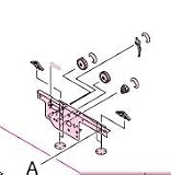 Hp Laserjet 9500 Rg5-6146-000cn Transfer Link Front