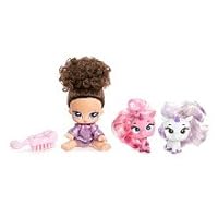 Bratz Lil' Angelz Heavenly Hair with Dana 717 Plus Pets 718 and 719