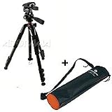 Vanguard Alta + 263AP Aluminum Alloy Tripod with PH-32 Panhead, Tripod Bag, Maximum Height 65, Supports 11 lbs.