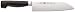 Henckels Four Star 7-Inch High Carbon Stainless-Steel Santoku Knife