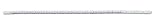 Sterling Silver 2mm Byzantine Chain - 8 inch
