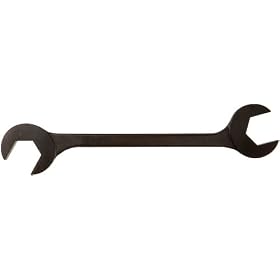 Martin Hydraulic Wrenches Angle Openings SAE #BLK3729 , 1 34 X 1 34 " opening, 215.87 mm long, 3.44 " head diameter, 0.53 " head thickness, Industrial Black finish