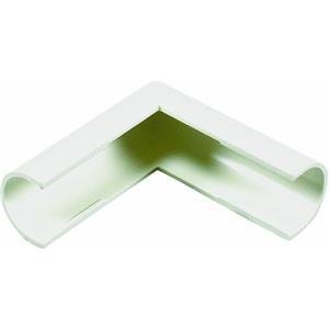 Wiremold #C18 White Outside Elbow Cover