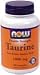 Now foods Taurine 1000mg 100 Caps