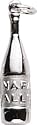 Napa Valley Wine Bottle Charm by Rembrandt Charms