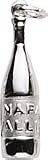 Napa Valley Wine Bottle Charm by Rembrandt Charms