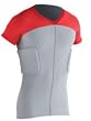 McDavid 7915 HexPad Short Sleeve Body Shirt, Rib/Spine