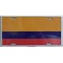 LP - 482 Columbia Flag License Plate - 2369