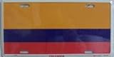 Columbia Flag License Plate