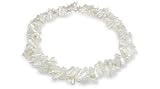 Triple Branch Biwa Freshwater cultured pearl necklace