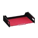 RUB16009 - Stack Tray,Letter,Side Load,12-3/4x8-15/16x2-3/16,Black