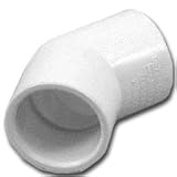 GENOVA PRODUCTS 30690 PVC 45-DEGREE ELBOW 2.5