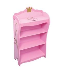 kidkraft princess suite bookcase