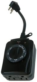 Utilitech 15-Amp 2-Outlet Mechanical Residential Plug-In Countdown Lighting Timer