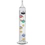 Multi-Colored Glass Galileo Thermometer - 11" tall