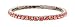 L. Erickson USA Swarovski Crystal Stretch Bracelet - Padparadascha Swarovski