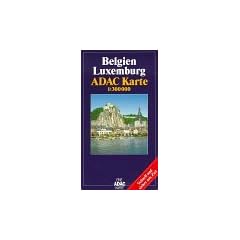ADAC Karte, Belgien, Luxemburg, Stra�enkarte