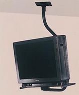 Silhouette Ceiling Mount Platform & Curved EFL Pipe Support, 25-27" TVs, Black (BRETVLCC27BK) Category: Television and VCR Mounting Hardware