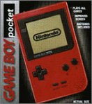 Game boy pocket red console - PAL