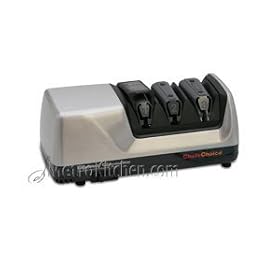Click here to buy Chef'sChoice Diamond Hone Sharpener-Plus EdgeSelect - Brushed Metal by Chef's Choice.