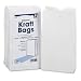 Pacon 72020 Rainbow bags, white uncoated kraft paper, 6 x 3-5/8 x 11, 100/pack