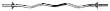 Christopeit Curlstange, silber, 120 cm, 90862
