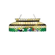 LAMPS BEAUTIFUL Tiffany Style Billiards Pool Table Lamp by Meyda Tiffany--Excellent... by Meyda