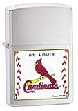 St. Louis Cardinals Brushed Chrome Lighter