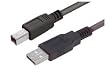 LSZH USB Type A - B Cable, 2.0m