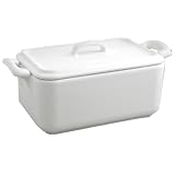 Revol Belle Cuisine BC08600-1 Terrine With Lid, 7.75 x 3.75 x 3.25, 21.25 oz