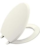 Tools & Hardware : KOHLER K-4684-0 Glenbury Elongated Toilet Seat, White