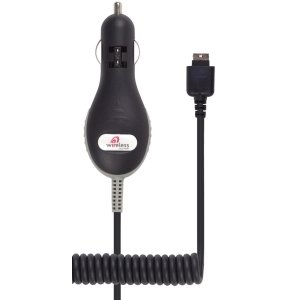 Professional WHITE LED Car Charger for your LG VX-5400 Phone! Custom charger & connector allows you to charge your phone correctly, anywhere! VX8500 Chocolate