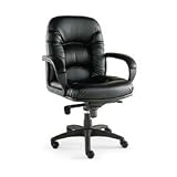 Nico Mid Back Swivel/Tilt Chair, Black AELNI42CS10B