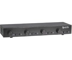 4-Zone Dual Source Speaker Selector with Volume Controls