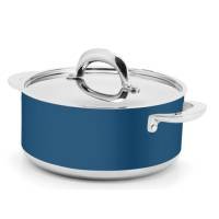 blinQ 5.0 Quart Covered Casserole Mystic Blue by Blinq