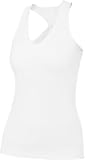 Lija Women's Compression Bodycon Tank - Blush